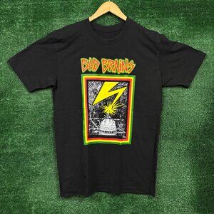 Bad Brains Self Titled Album Punk Rock Band T-Shirt Size Large